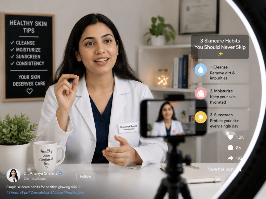 social media marketing for doctors