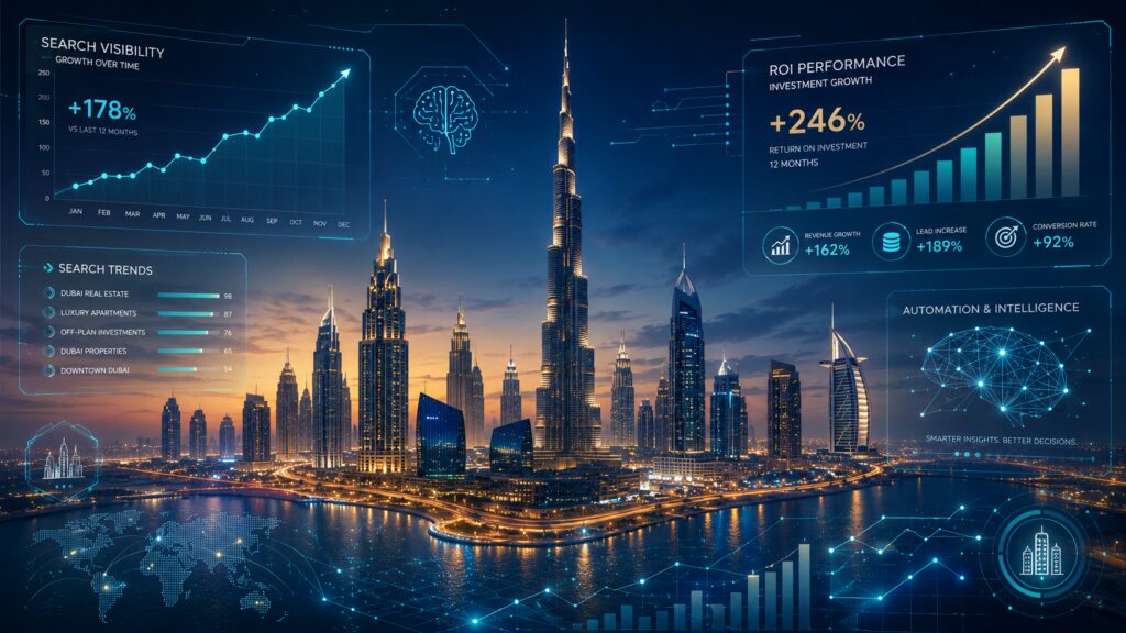 real estate lead generation Dubai