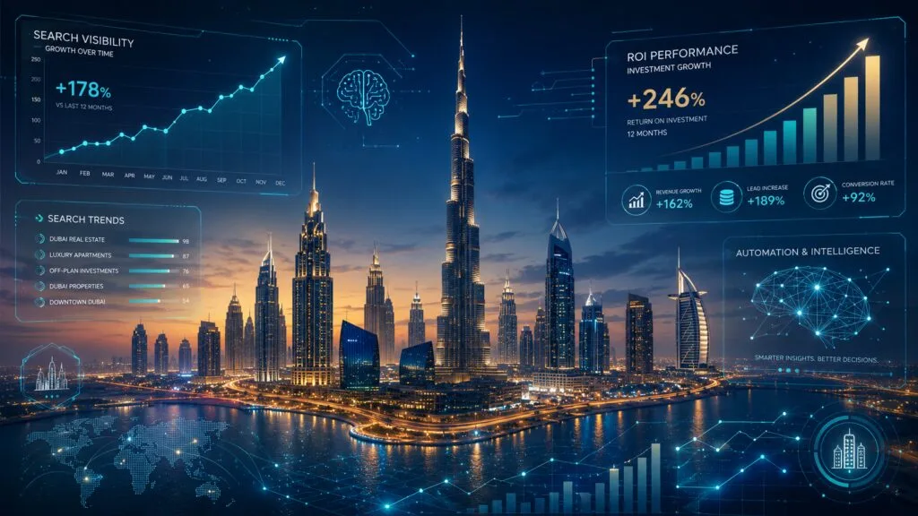 real estate lead generation Dubai