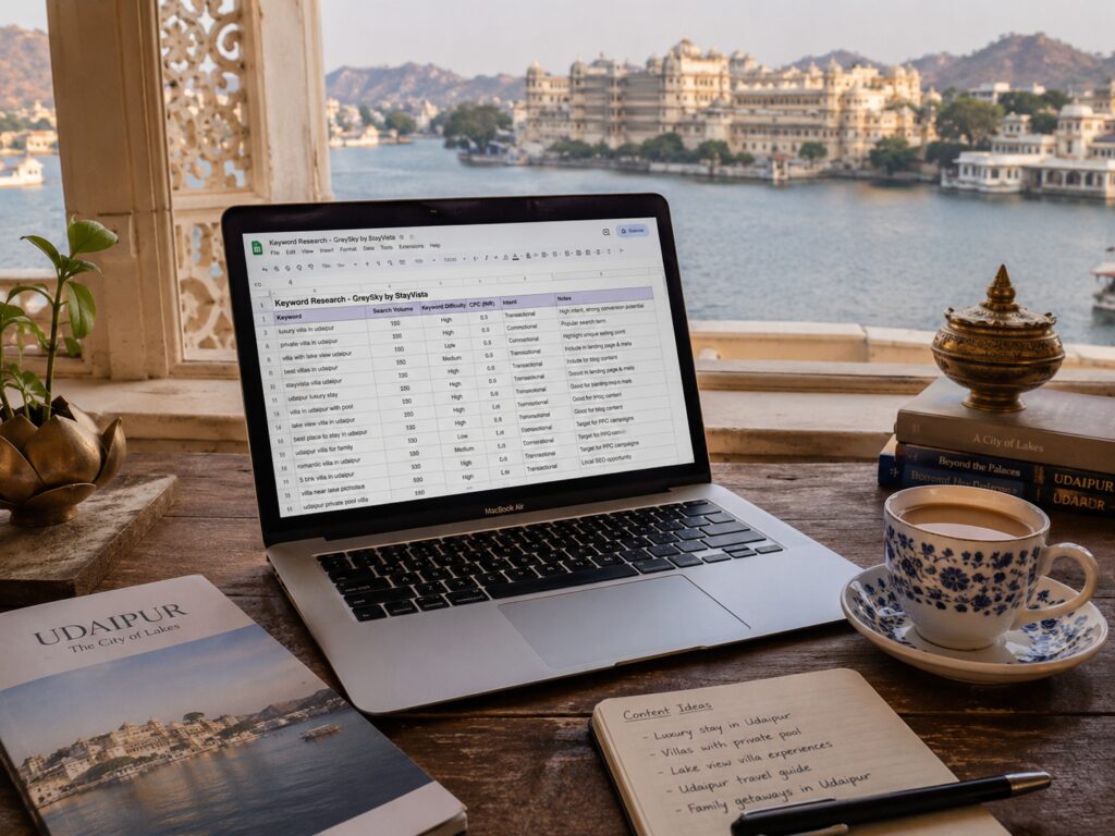 homestay SEO in Udaipur