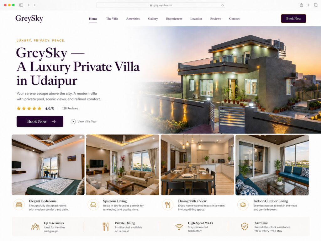 how to get direct bookings for villas